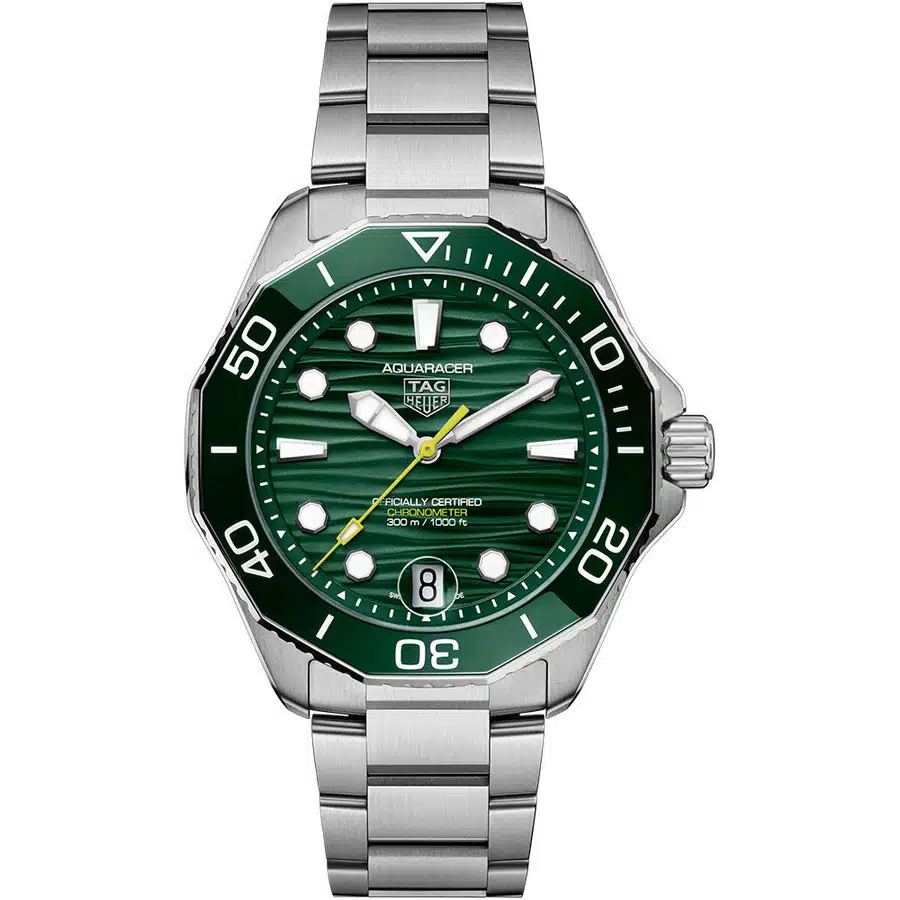 Tag Heuer Aquaracer Professional 300 WBP5116.BA0013 42mm Stainless Steel With Green Dial