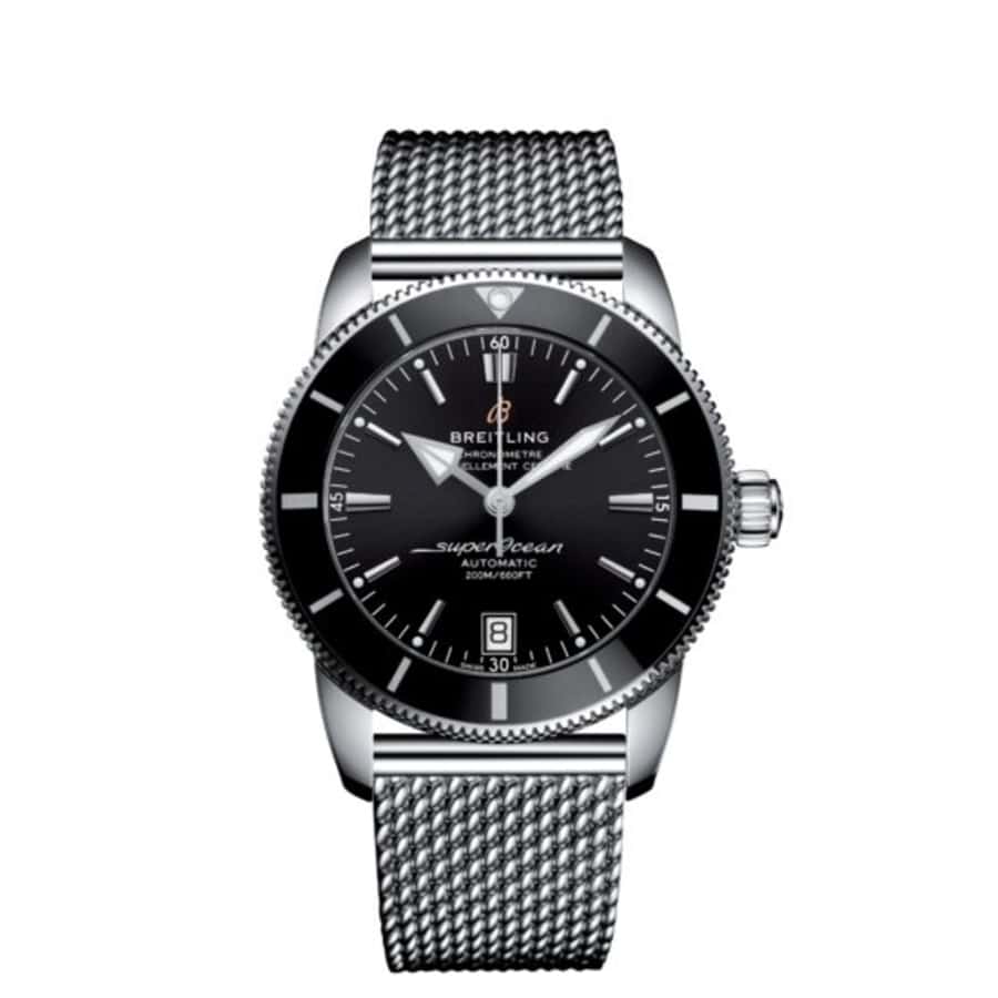 Breitling Superocean Héritage II 42 AB2010121B1A1 Stainless Steel Watch Black Dial 2024