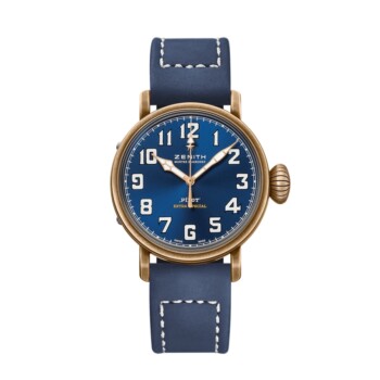 Zenith Pilot Type 20 Extra Special 29.2430.679/57.C808 Bronze With Blue Leather Watch 2024