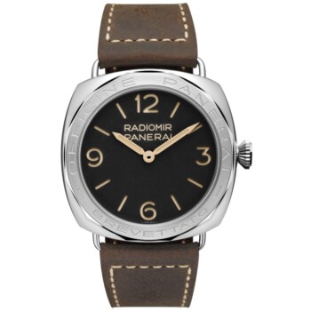 Panerai Radiomir PAM00685 Stainless Steel with Dark Brown Leather Watch