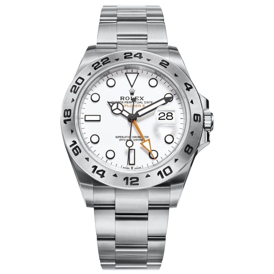 Rolex Explorer II 226570 42mm Stainless Steel with White Dial Watch