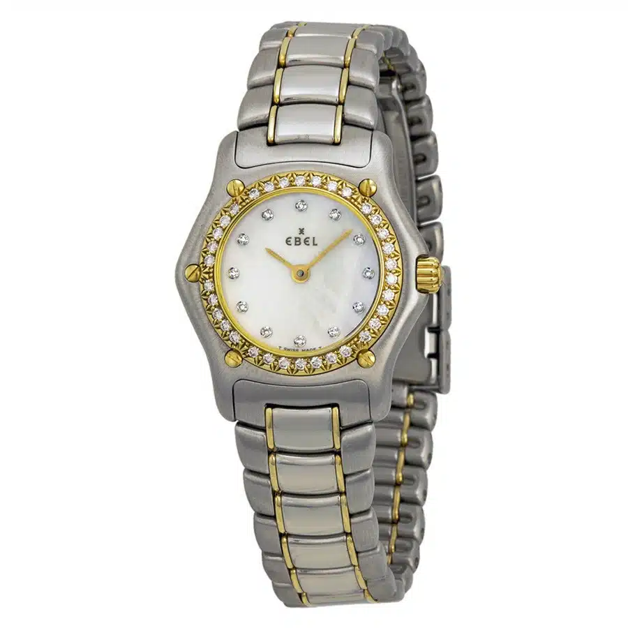 Ebel 1911 Mini White Dial 1090910/9960P Stainless Steel Watch