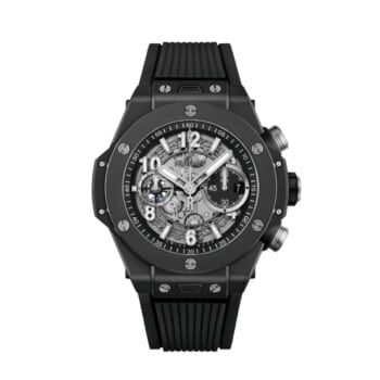 Hublot Big Bang 421.CI.1170.RX black ceramic watch, black rubber strap