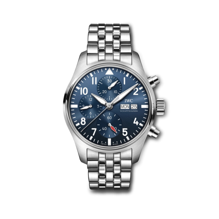 IWC Pilot Chronograph IW388102 Stainless Steel 41mm Blue Dial
