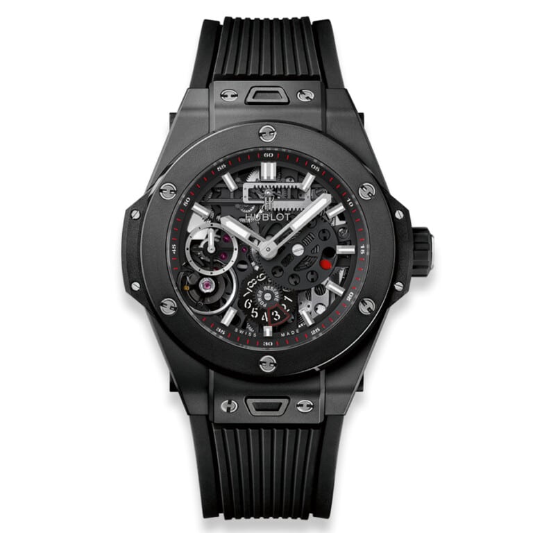 Hublot Big Bang Meca-10 414.CI.1123.RX Black Ceramic with Black Rubber Watch