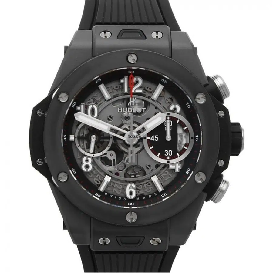 Hublot Big Bang Unico Black Magic 441.CI.1171.RX Black Rubber Black Ceramic Watch 2024