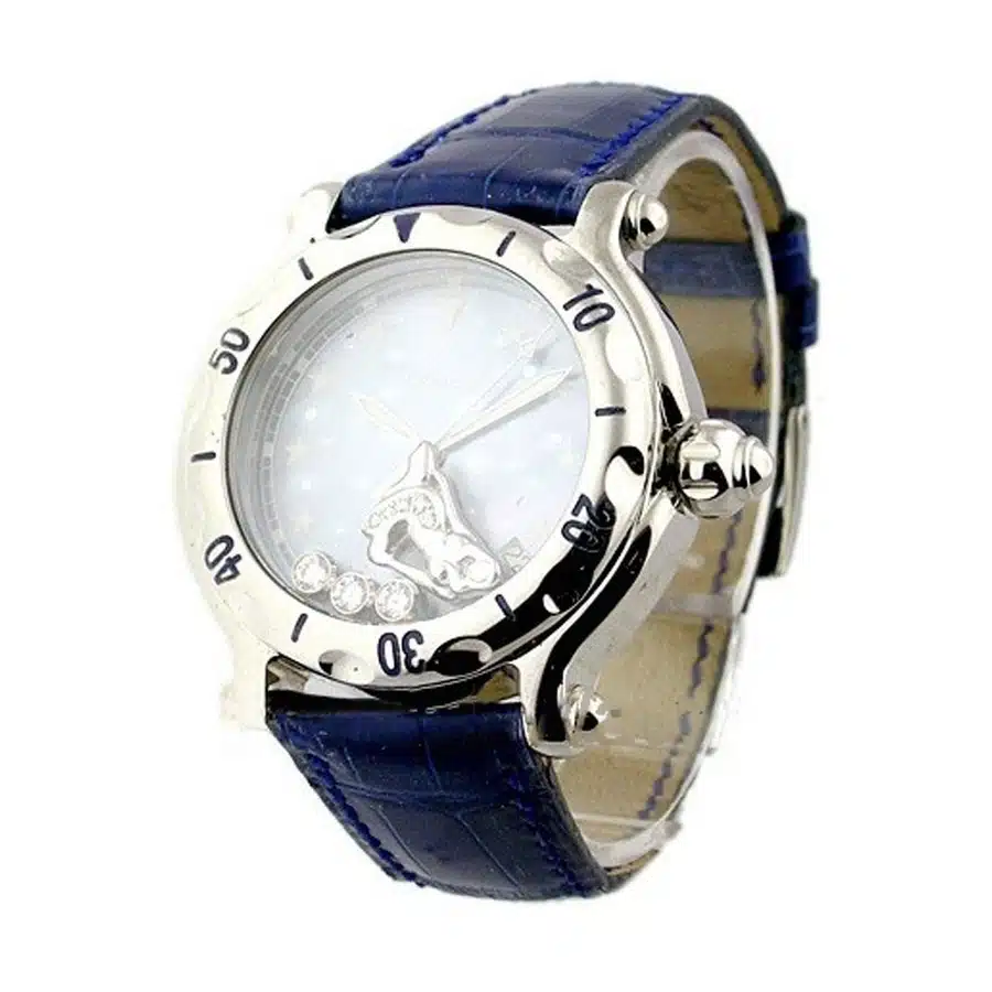 Chopard Happy Sport 288430 Blue Leather Strap