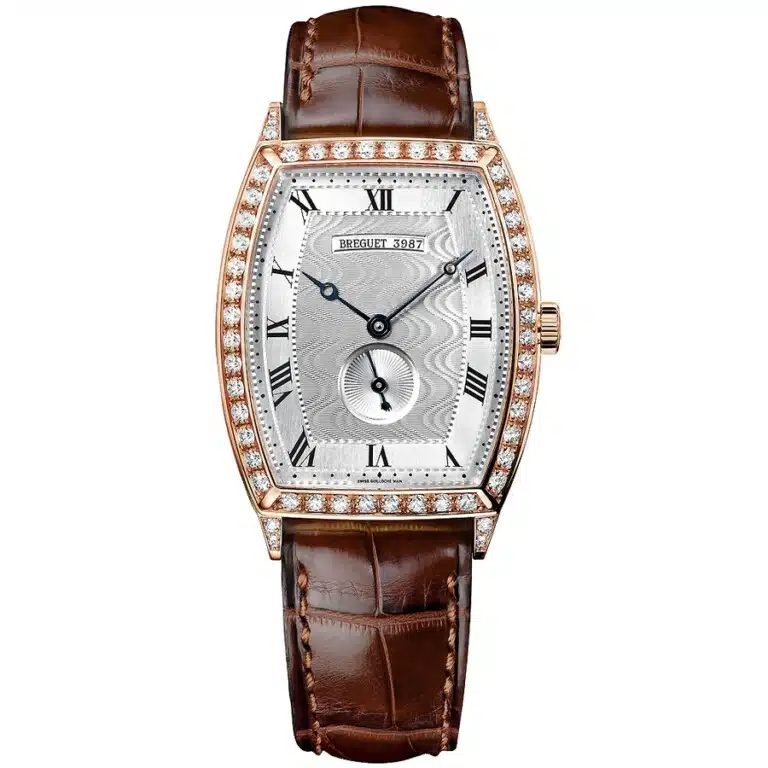 Breguet Héritage 3661BR/12/984.DD00 Rose Gold with Brown Leather Strap