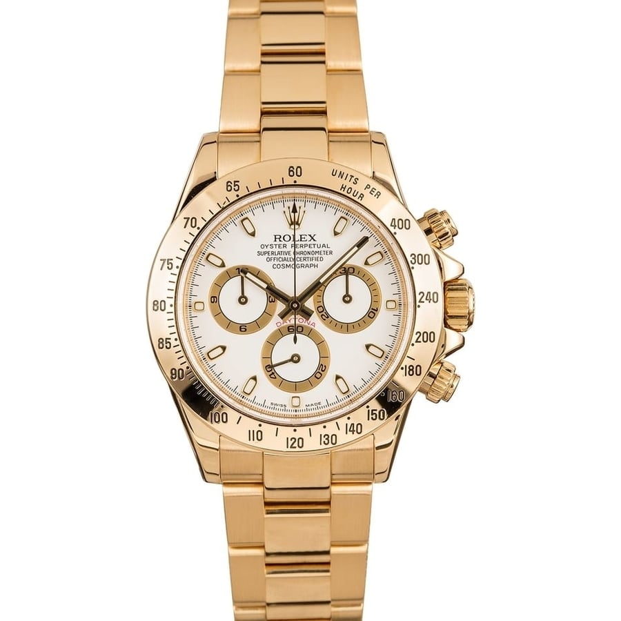 Rolex Daytona 116505 Rose Gold Watch (Ivory)