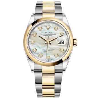 Rolex Datejust 126203 Stainless Steel With Yellow Gold Watch