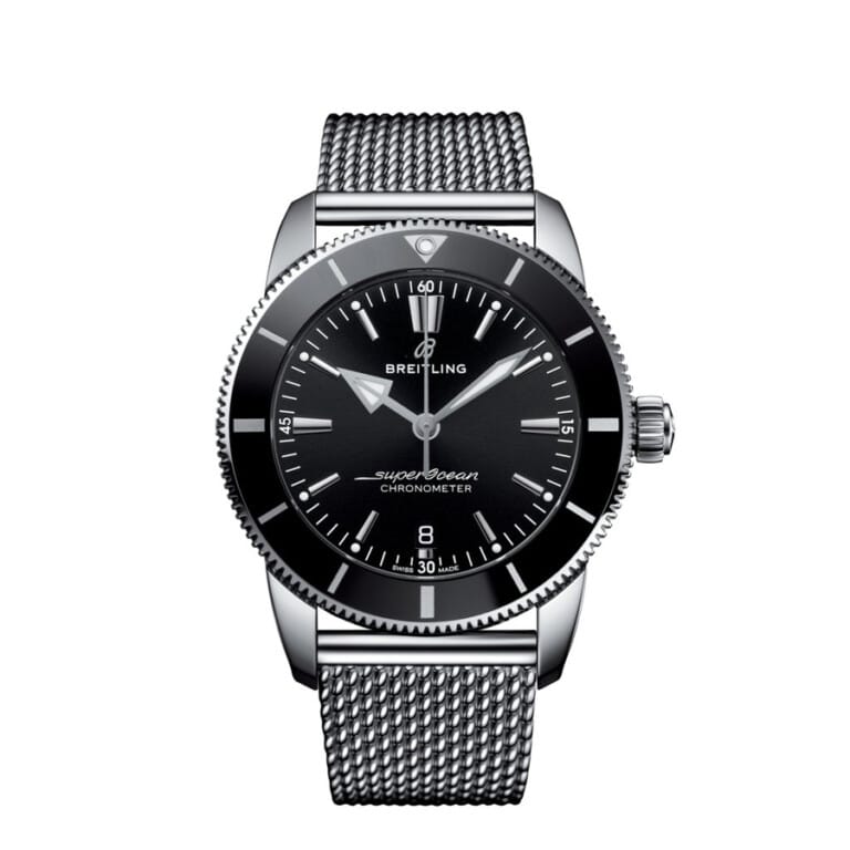 Breitling Superocean Heritage AB2030121B1A1 Stainless Steel Watch Black Dial