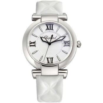 Chopard Imperiale 388531-3007 Stainless Steel With White Leather Watch White Dial 2024
