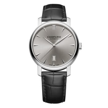 Chopard Classic 161278-1004 White Gold with Black Leather Watch