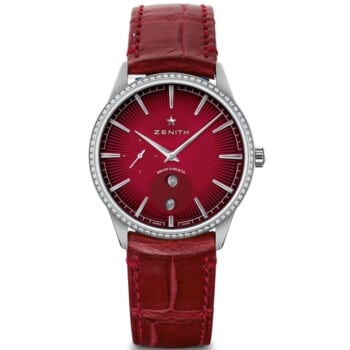 Zenith Elite Moonphase Romeo Y Julieta 16.3201.692/04.C834 Stainless Steel with Red Leather Watch 2024