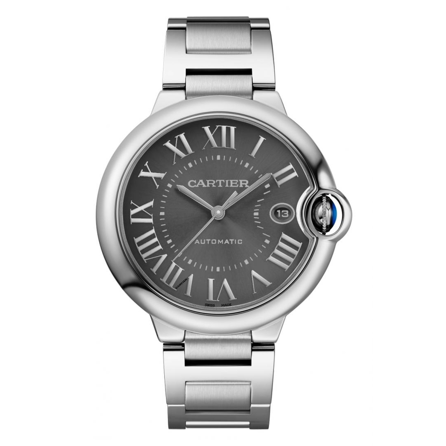 Cartier Ballon Bleu WSBB0060 Stainless Steel Watch Grey Dial