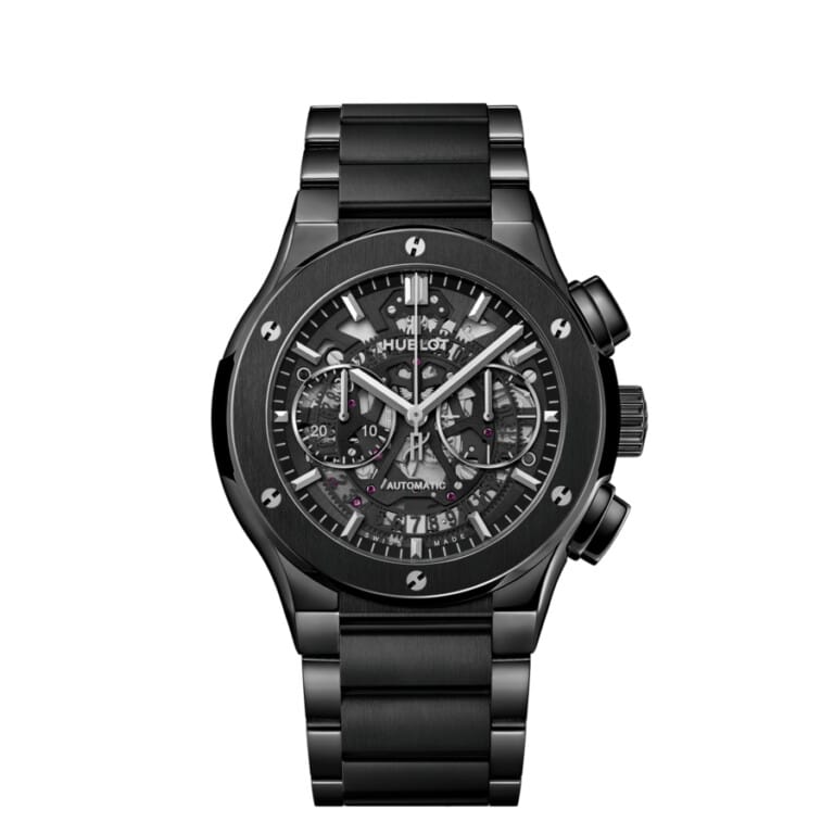 Hublot Classic Fusion 528.CM.0170.CM Aerofusion Chronograph Ceramic with Black Dial Watch