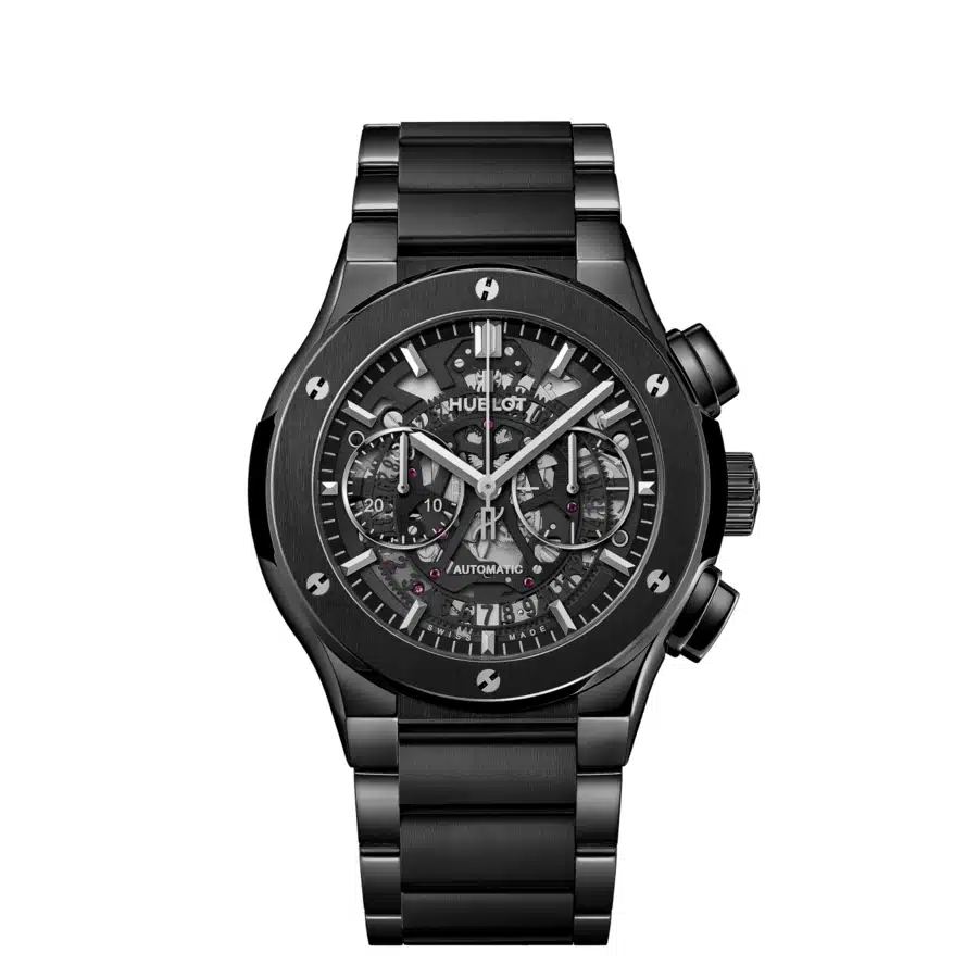 Hublot Classic Fusion 528.CM.0170.CM Aerofusion Chronograph Ceramic with Black Dial Watch