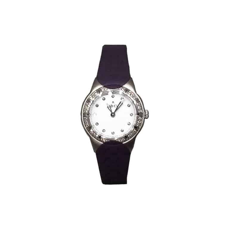 Ebel E Type Diamond 9090C24/09C35633 Stainless Steel With Black Rubber Watch