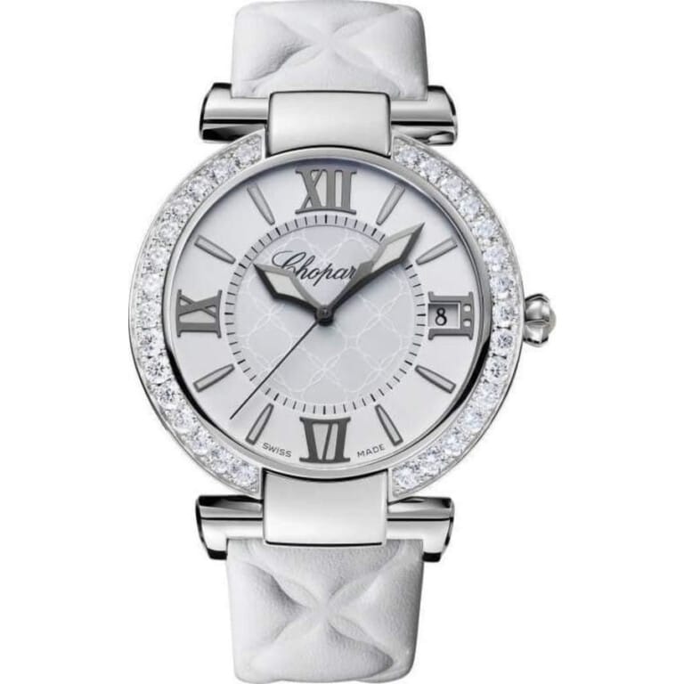 Chopard Imperiale 388531-3008 Stainless Steel with White Leather Watch 2024