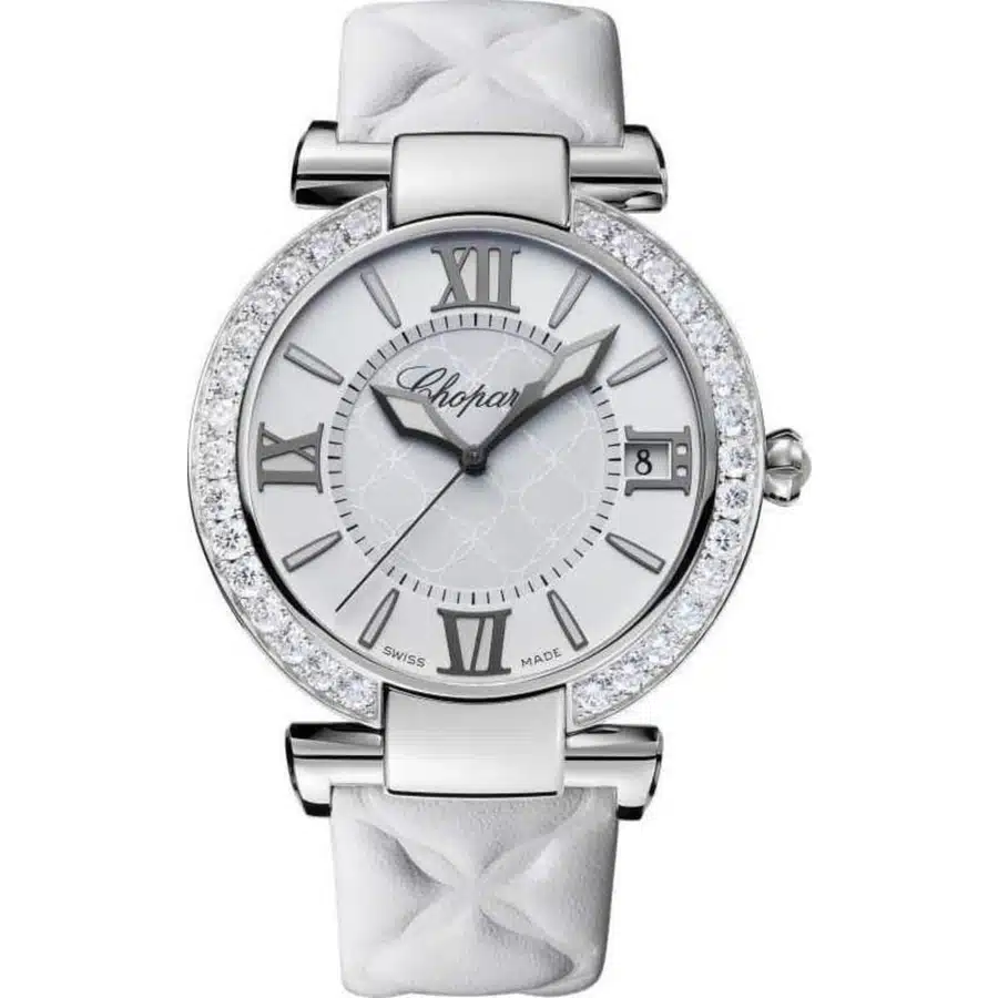 Chopard Imperiale 388531-3008 Stainless Steel with White Leather Watch 2024