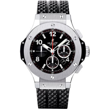 Hublot Big Bang Black Dial Automatic 301.SX.130.RX Stainless with Black Rubber Watch