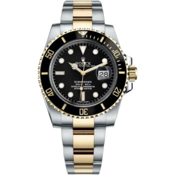 Rolex Submariner Date 41mm Oyster 126613LN Stainless Steel & Yellow Gold Watch Black Dial