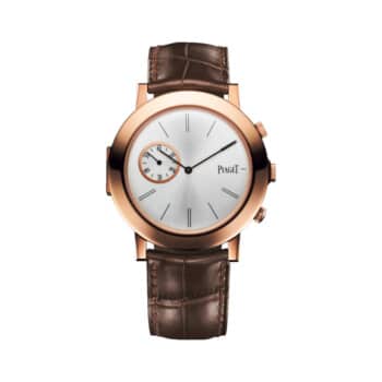 Piaget Altiplano Double Jeu G0A35153 Rose Gold with Brown Leather Strap