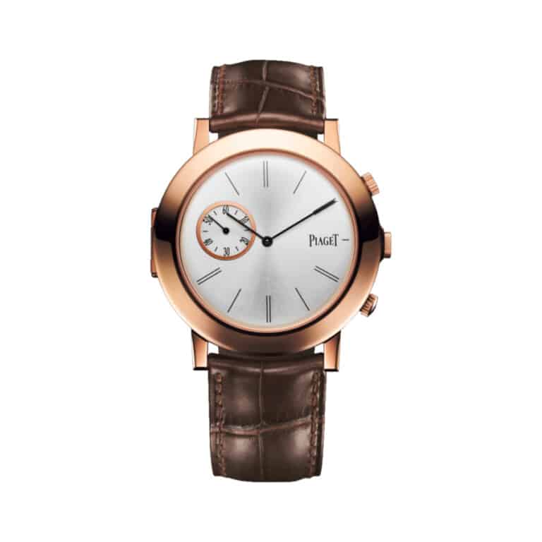 Piaget Altiplano Double Jeu G0A35153 Rose Gold with Brown Leather Strap