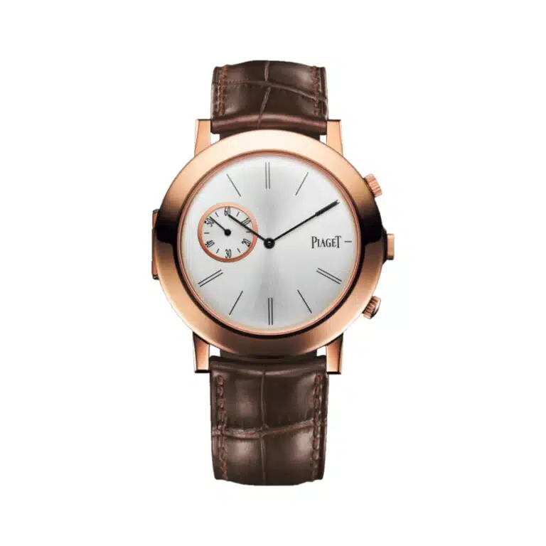 Piaget Altiplano Double Jeu G0A35153 Rose Gold with Brown Leather Strap