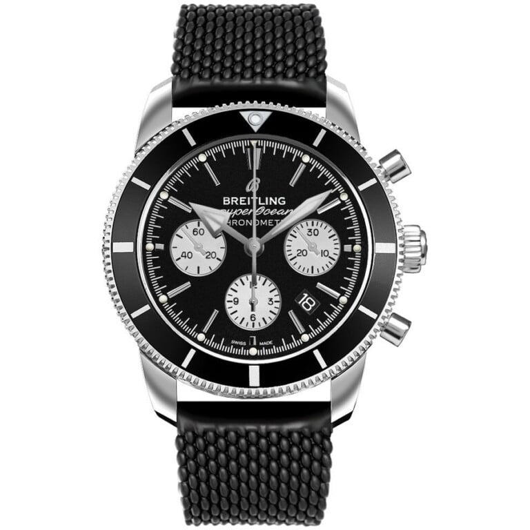 Breitling Superocean Héritage Chronograph AB0162121B1S1 Stainless Steel with Black Rubber Band