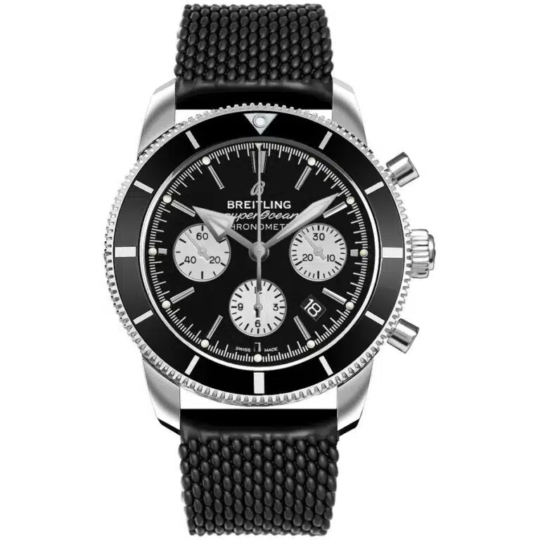Breitling Superocean Héritage Chronograph AB0162121B1S1 Stainless Steel with Black Rubber Band