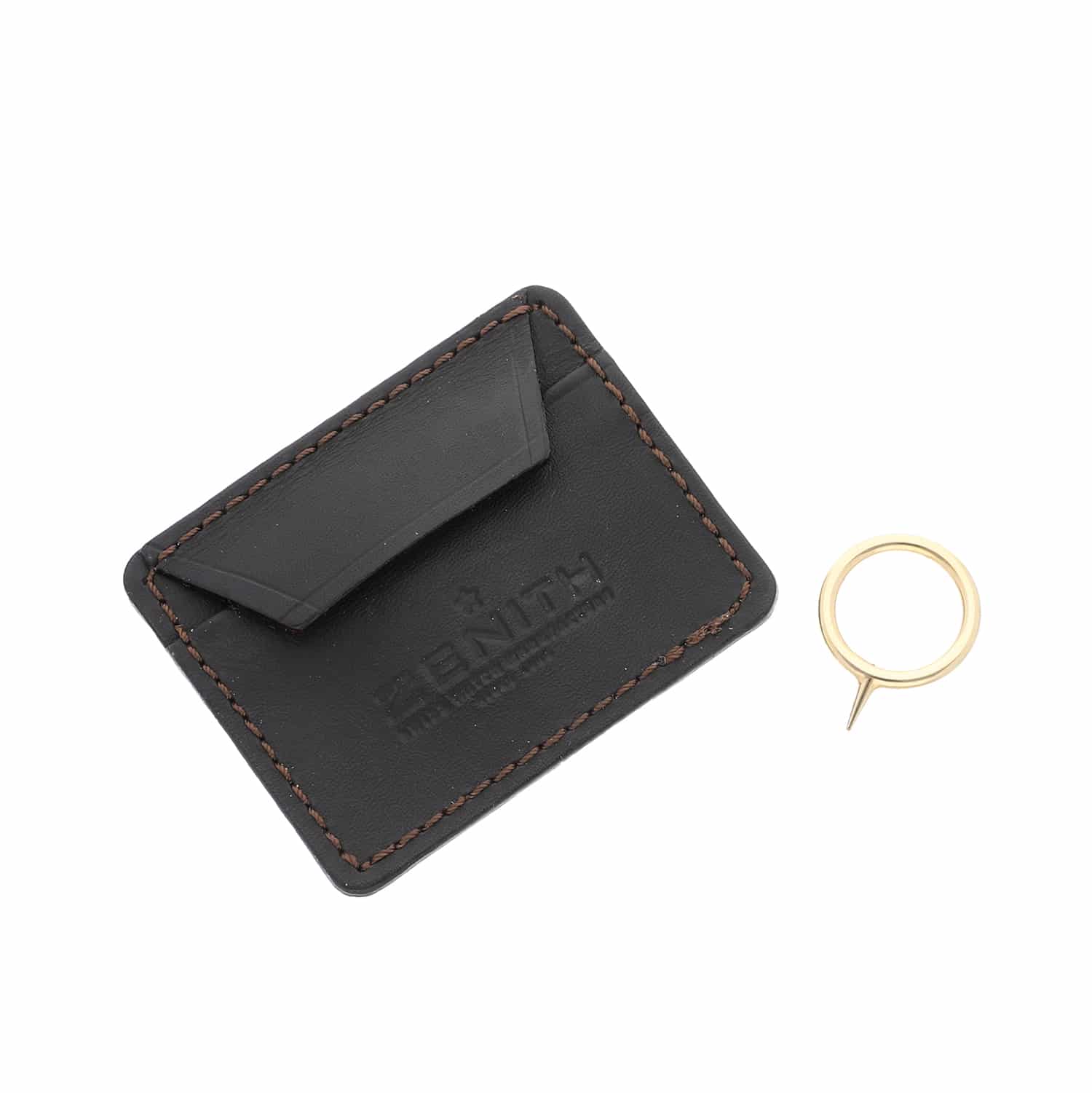 Zenith El Primero Fly-Back Y/G Automatic Silver Dial Mens Watch Leather Band 35.1250.4009/01.C495