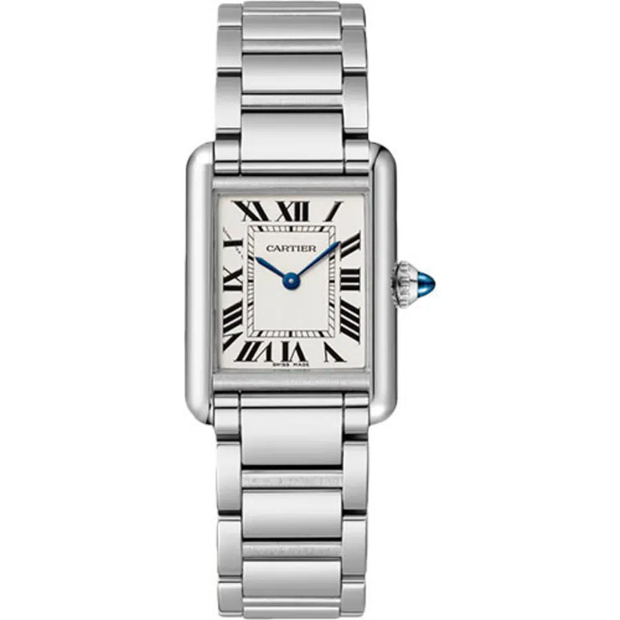Cartier Tank Must Small Steel WSTA0051 Watch Silver Dial 2024