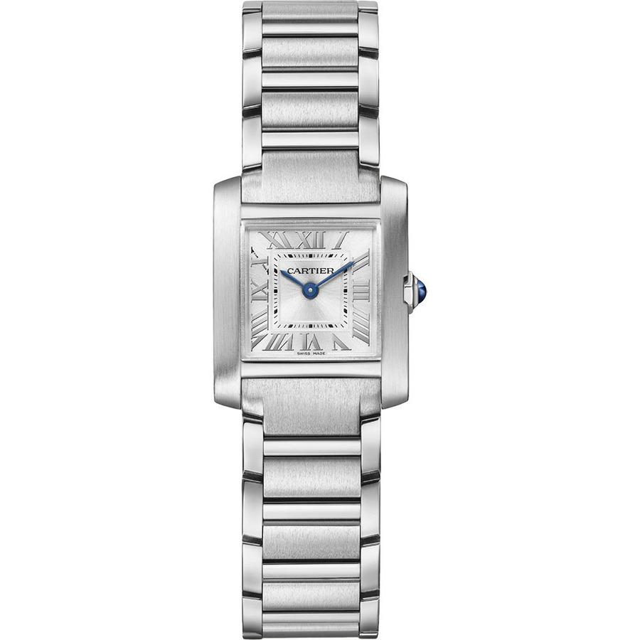 images Cartier Tank Francaise WSTA0065 Steel 26mm Small Ladies Watch 2024