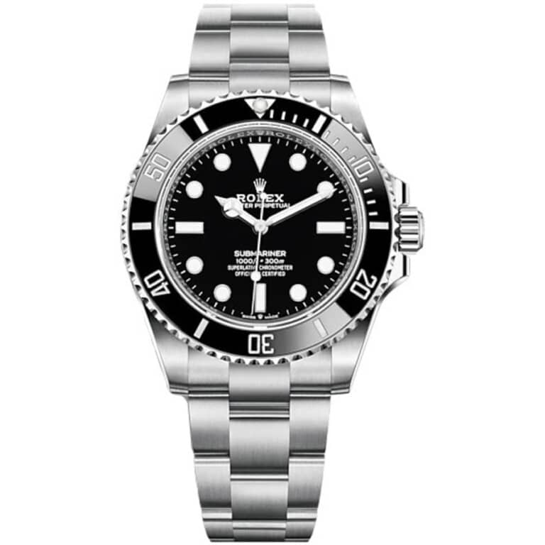 Rolex Submariner 41mm 124060 Oyster Stainless Steel Watch Black Dial 2022