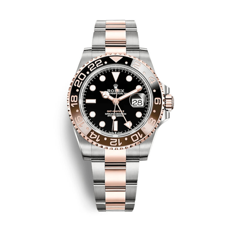Rolex GMT-Master II 126711CHNR Stainless Steel and Rose Gold ‘Root Beer’ with Black Dial Watch