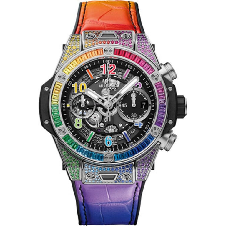 Hublot 441.NX.1117.LR.0999 Big Bang Unico Rainbow 42 mm Titanium Watch
