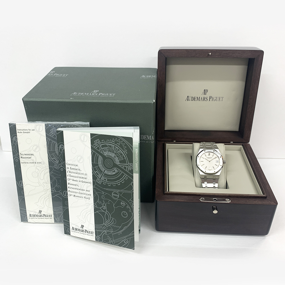 Audemars Piguet Royal Oak 39mm 15202ST.OO.0944ST.01 Automatic Stainless Steel Watch Silver Dial 2012