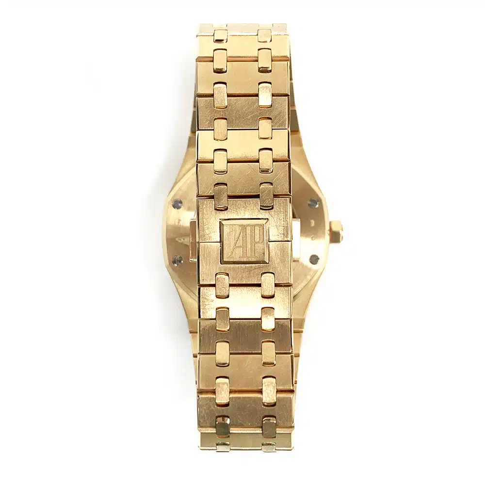 Audemars Piguet Royal Oak 15400OR.OO.1200OR.01	Rose Gold Watch Black Dial 2017 – image 7