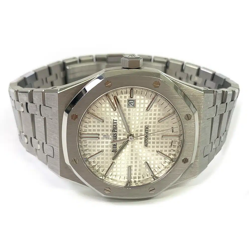 Audemars Piguet Royal Oak Automatic 41mm 15400ST.OO.1220ST.02 Stainless Steel Watch Silver Dial – image 3