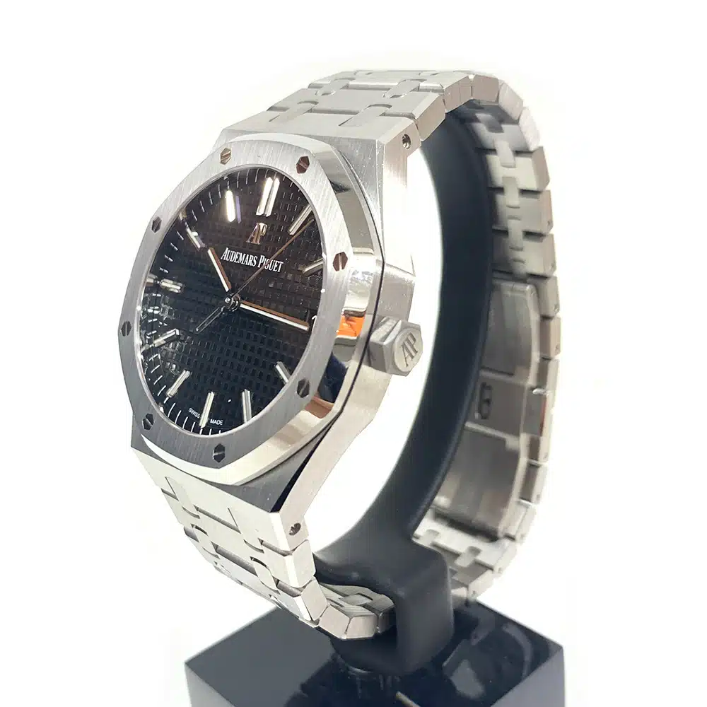 Audemars Piguet Royal Oak Automatic 15500ST.OO.1220ST.03 41mm Stainless Steel Watch Black Dial – image 6