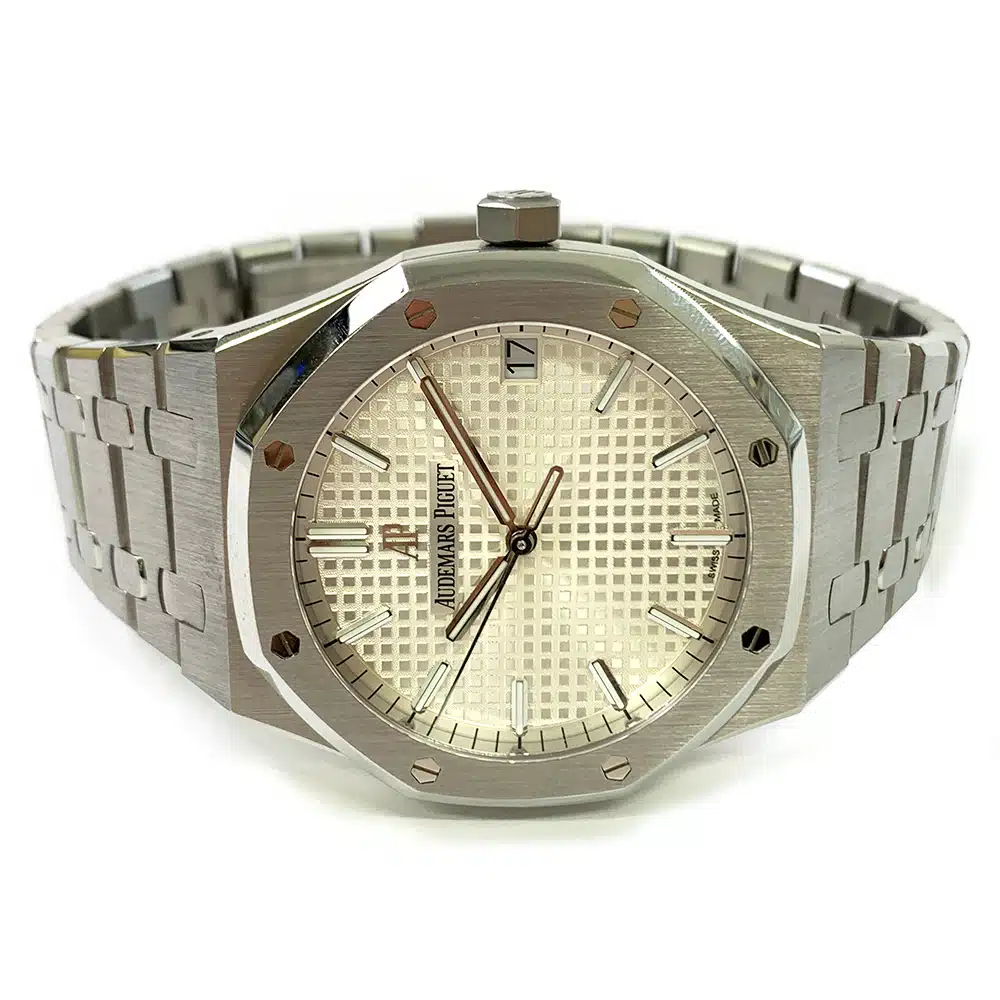 Audemars Piguet Royal Oak 41mm 15500ST.OO.1220ST.04 Stainless Steel Watch Silver Dial – image 4