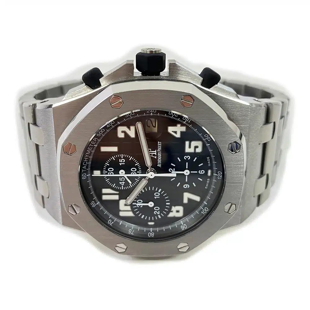 Audemars Piguet Royal Oak Offshore Chrono 25721ST.OO.1000ST.08.A 44mm Stainless Steel Watch Black Dial – image 4