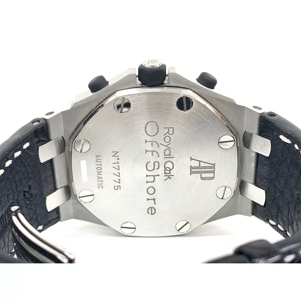 Audemars Piguet Royal Oak Offshore White Dial 42mm 26170ST.OO.D101CR.02 Stainless Steel Black Leather Watch 2013 – image 5