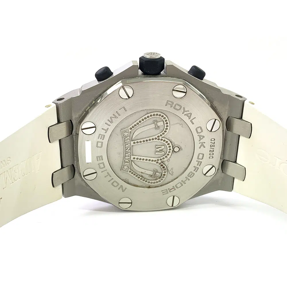 Audemars Piguet Royal Oak Offshore Red/Black Dial 26195ST.OO.D101CR.01 Stainless Steel White Rubber Watch 2010 – image 5