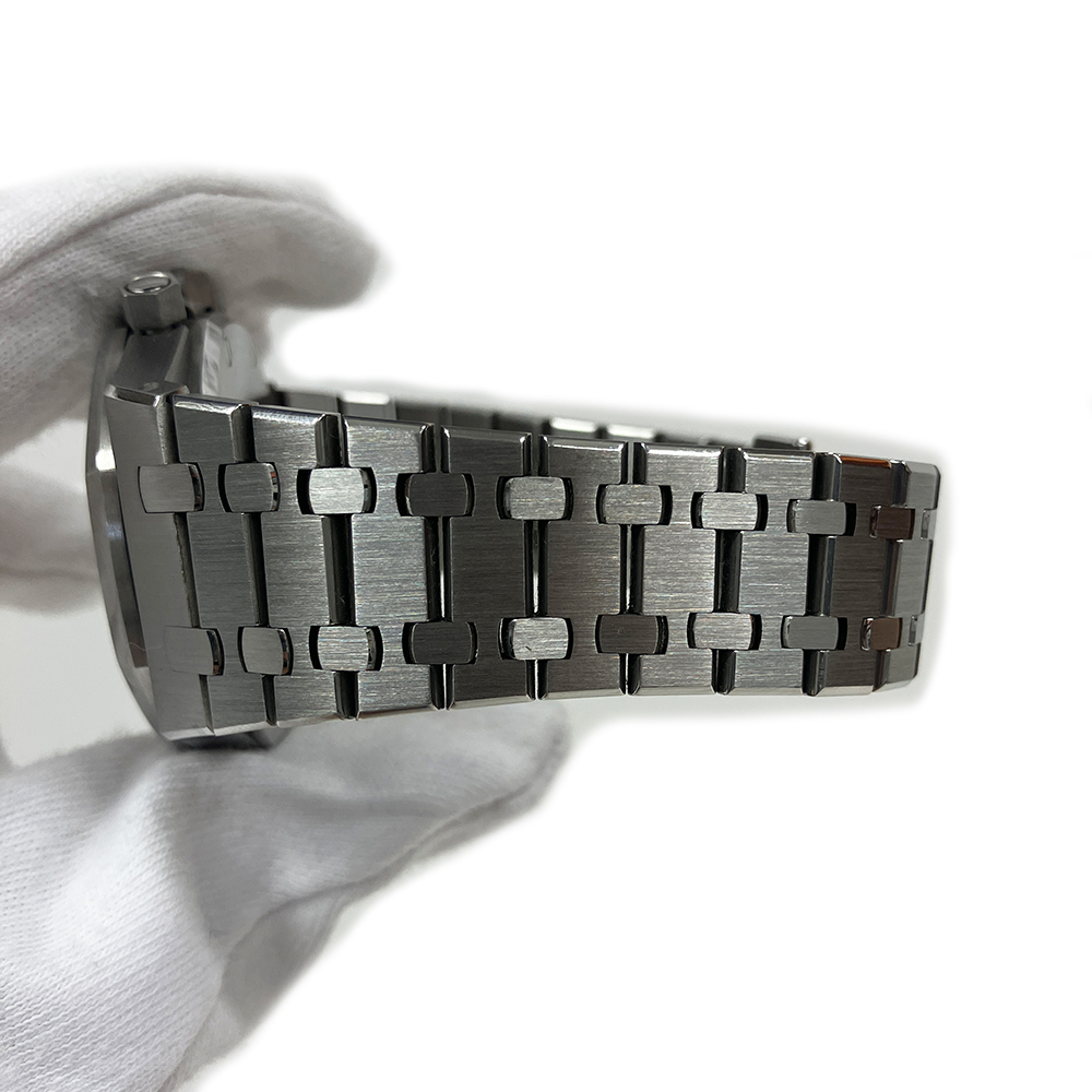 Audemars Piguet Royal Oak Chrono 41mm 26320ST.OO.1220ST.02 Stainless Steel Watch Silver Dial MINT 2012