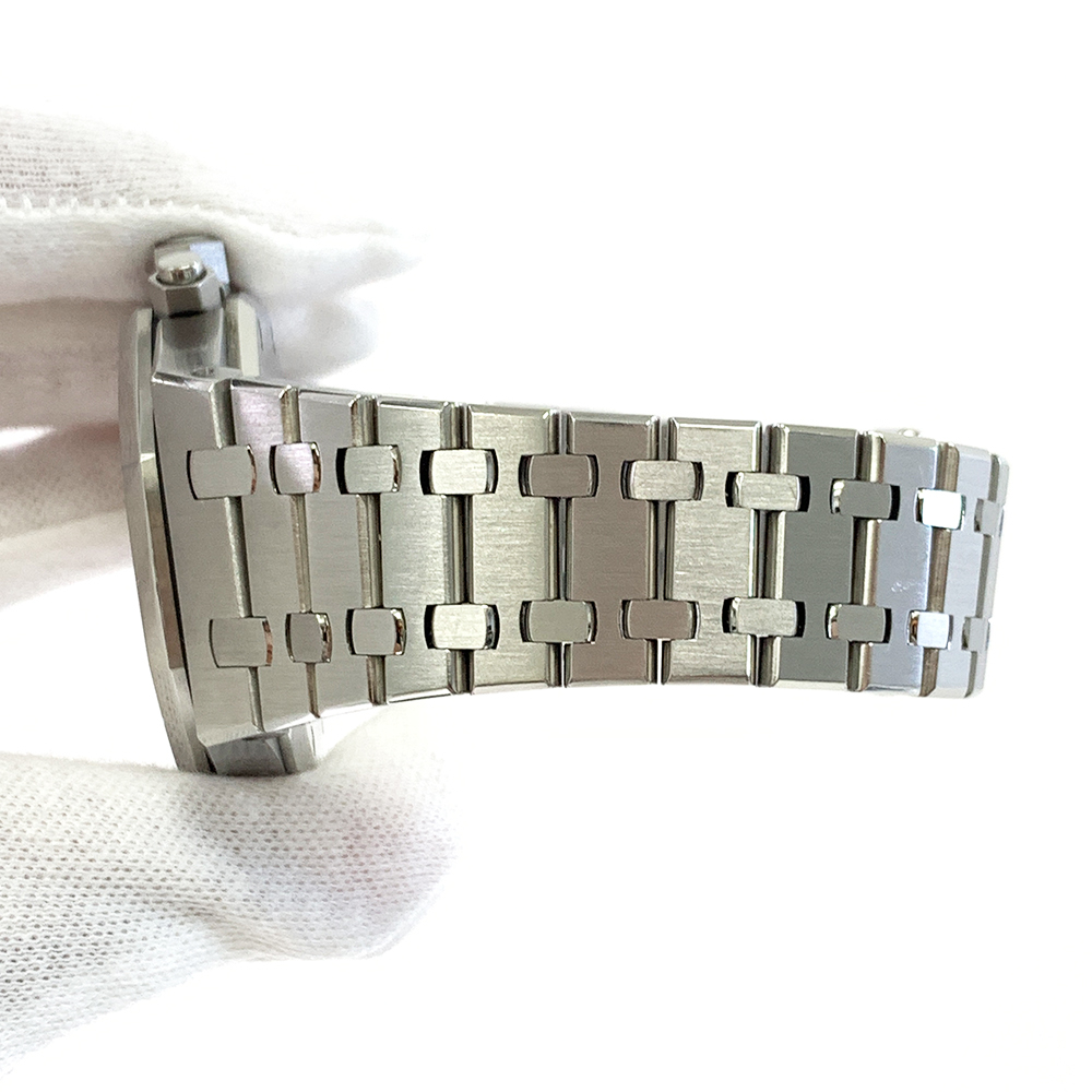 Audemars Piguet Royal Oak Chrono 41mm 26320ST.OO.1220ST.02 Stainless Steel Watch Silver Dial 2016