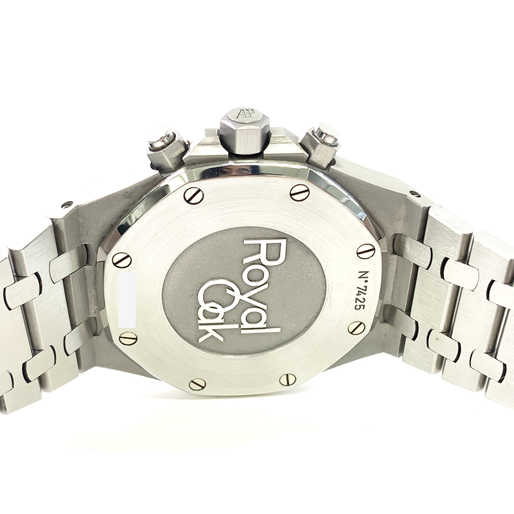 Audemars Piguet Royal Oak Chrono 41mm 26320ST.OO.1220ST.02 Stainless Steel Watch Silver Dial 2016