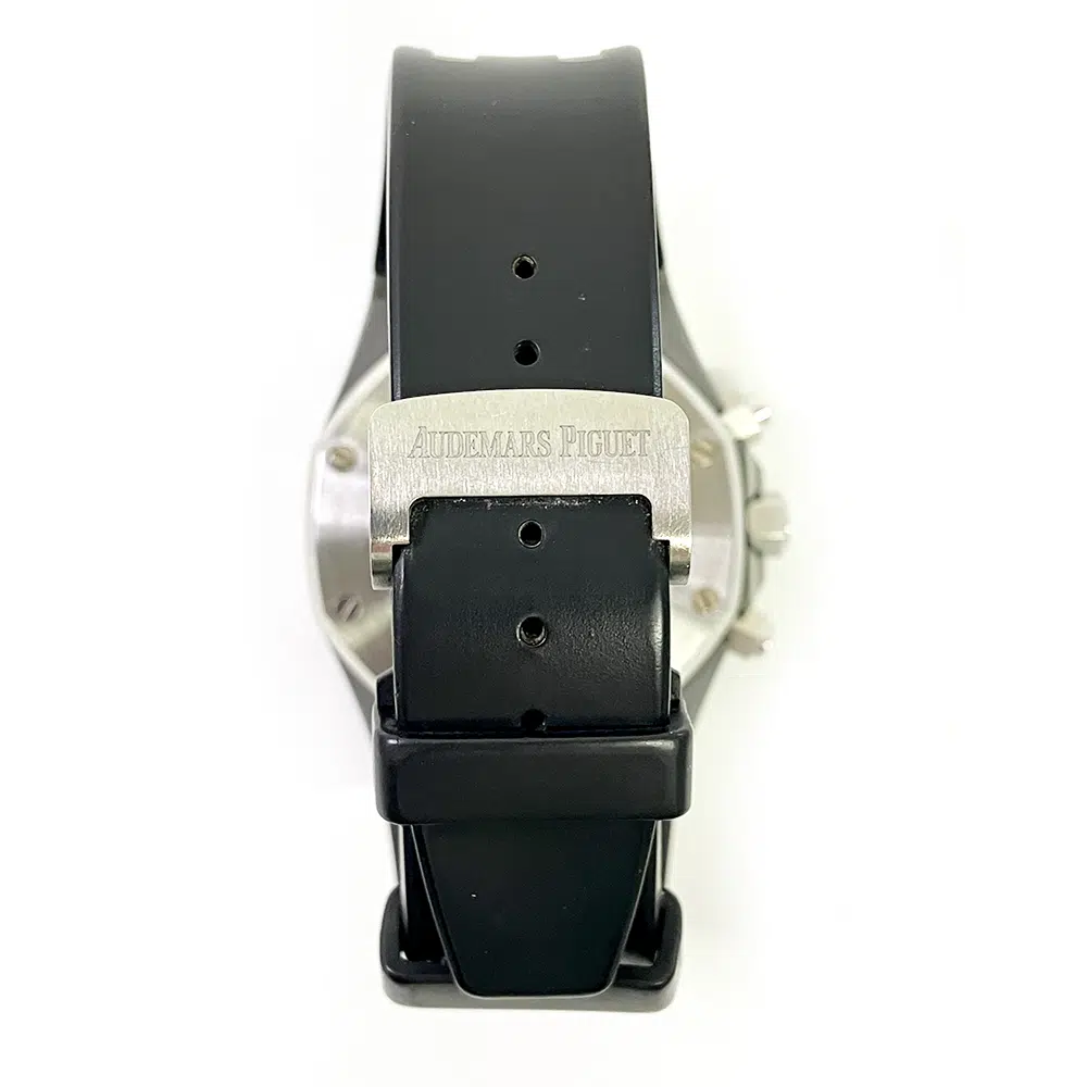 Audemars Piguet Royal Oak Chronograph 26327TI.OO.D004CA.01 Titanium with Black Rubber Watch 2016 – image 7
