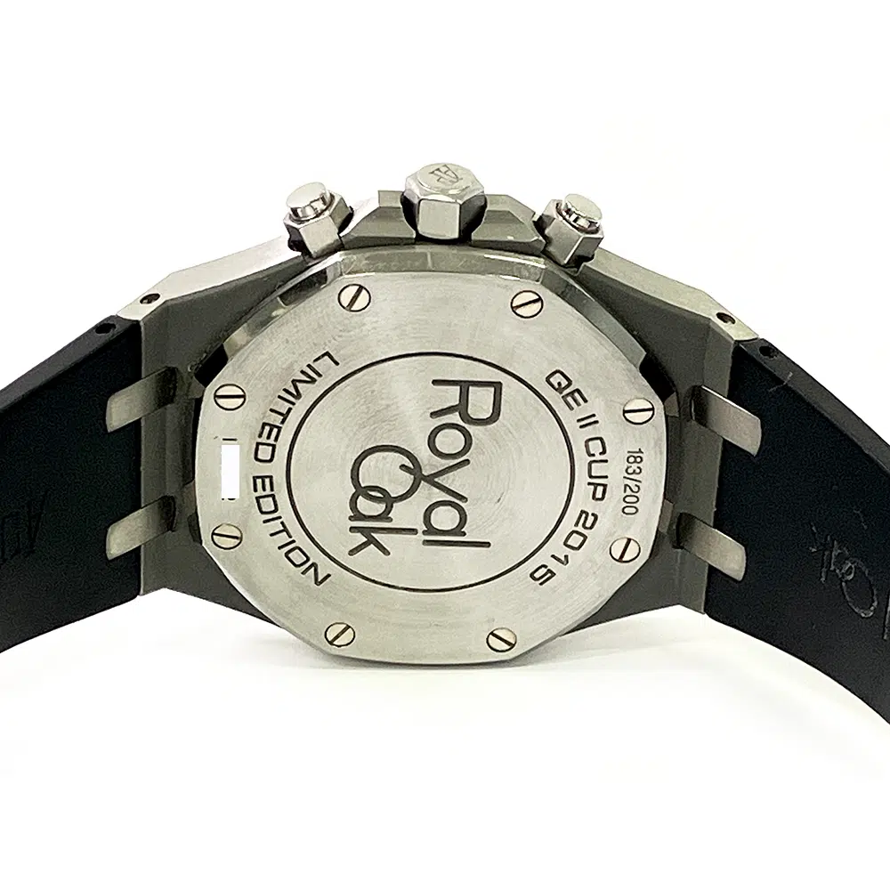 Audemars Piguet Royal Oak Chronograph 26327TI.OO.D004CA.01 Titanium with Black Rubber Watch 2016 – image 6